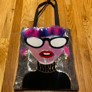NEW BLING DIVA TOTE BAG